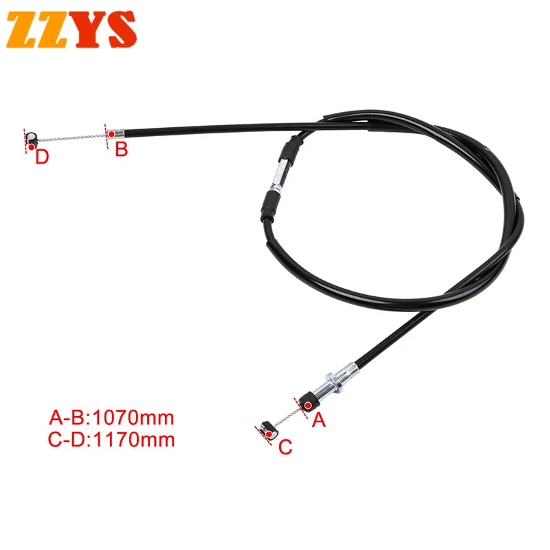 Motorcycle Adjustable Clutch Control Cable Line Wire Ropes For Kawasaki 54011-0096 54011-0569 KX250F 2011-2016 15 KX250 KX 250 F