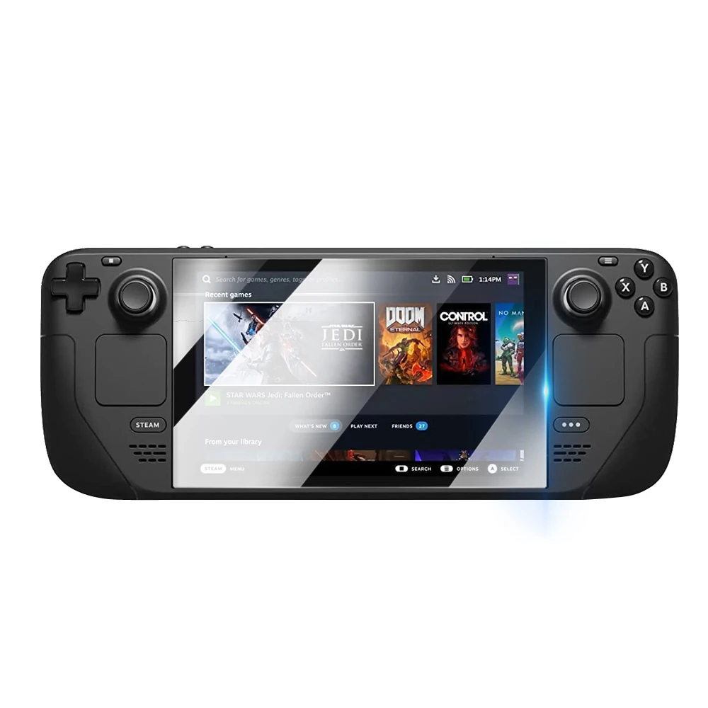 1/3 Stück Schutzglas gehärtetes Glas Displayschutzfolie für Ventil Steam Deck Steamdeck Zubehör Film