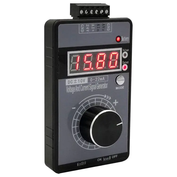 High Precision BRIGHTWIN BRT LB02G 0-5V 0-10V 4-20mA Current Voltage Signal Generator -10V 10V 0-22mA 0.25% Accuracy LED Display