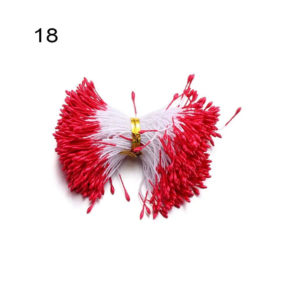 400pcs Mini Flower Hand-made Needlework Wedding Decoration Flower Stamen Artificial Pearl DIY Floral Craft Pistil