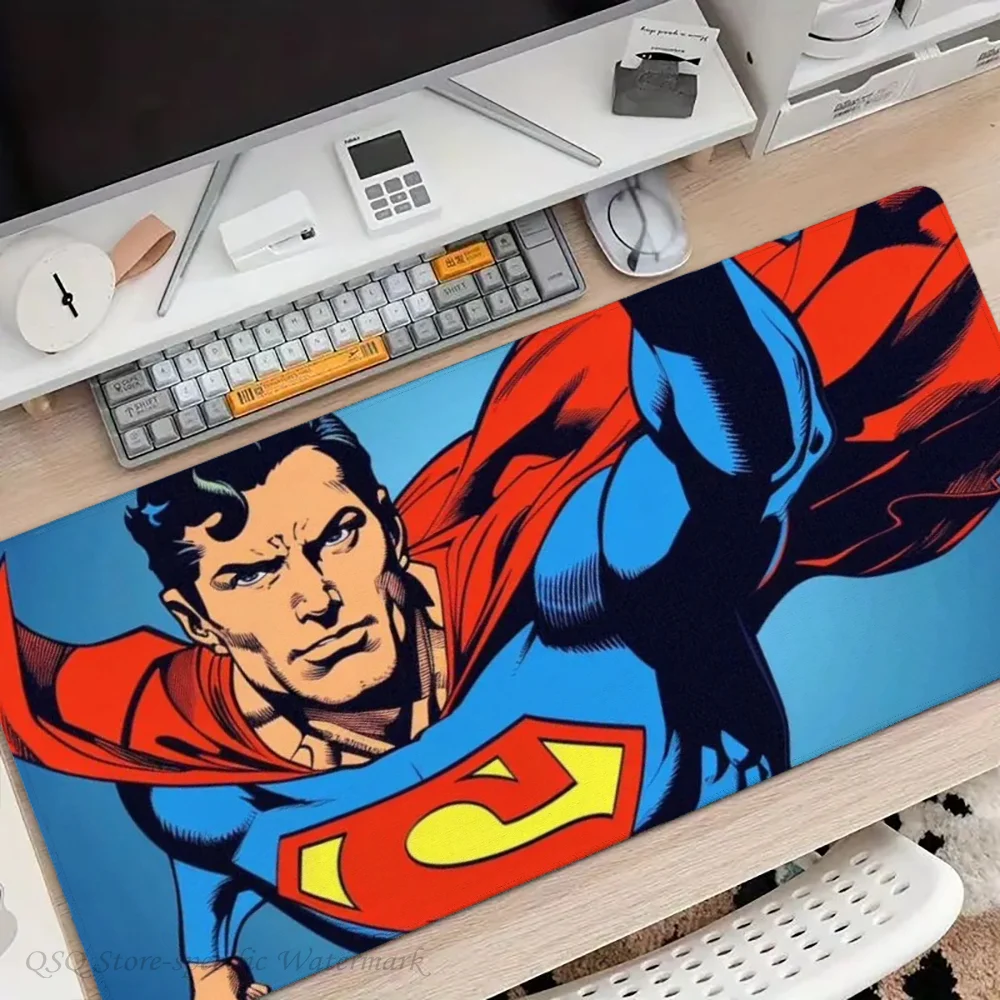 S-superman Mousepad Mouse Mat Desk Mat With Pad Gaming Accessories Prime Gaming XXL Keyboard Pad Padding Mat