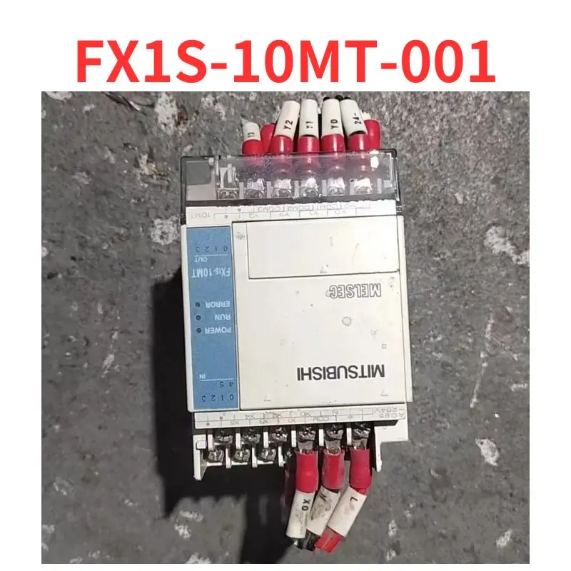 

Second-hand FX1S-10MT-001 PLC test OK Fast Shipping