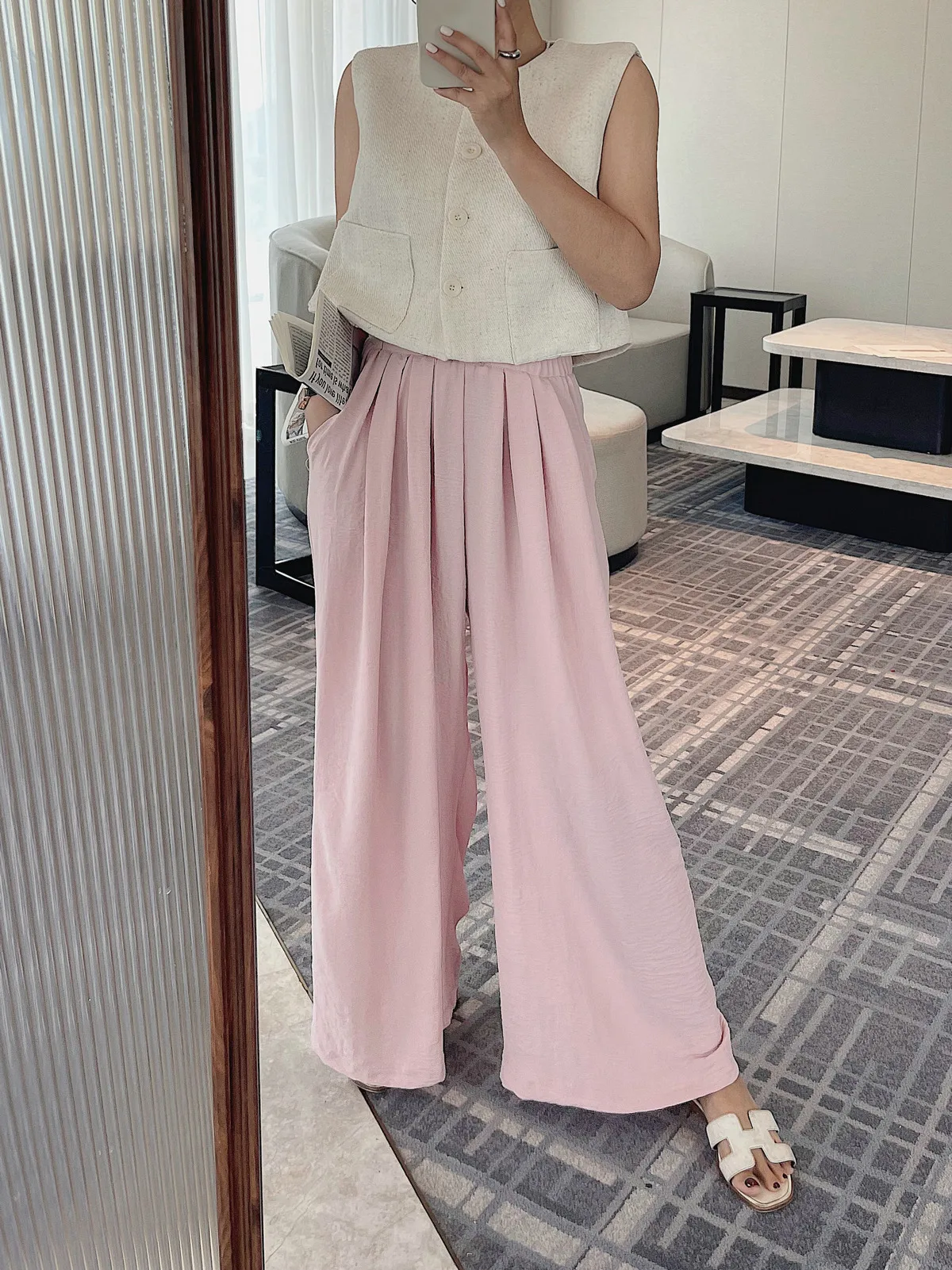 Cargo Pants 2025 Woman Clothing Y2k Spring Korean Fashion Style Vintage Youthful Gothic High Waist Wide Trousers Streetwear New