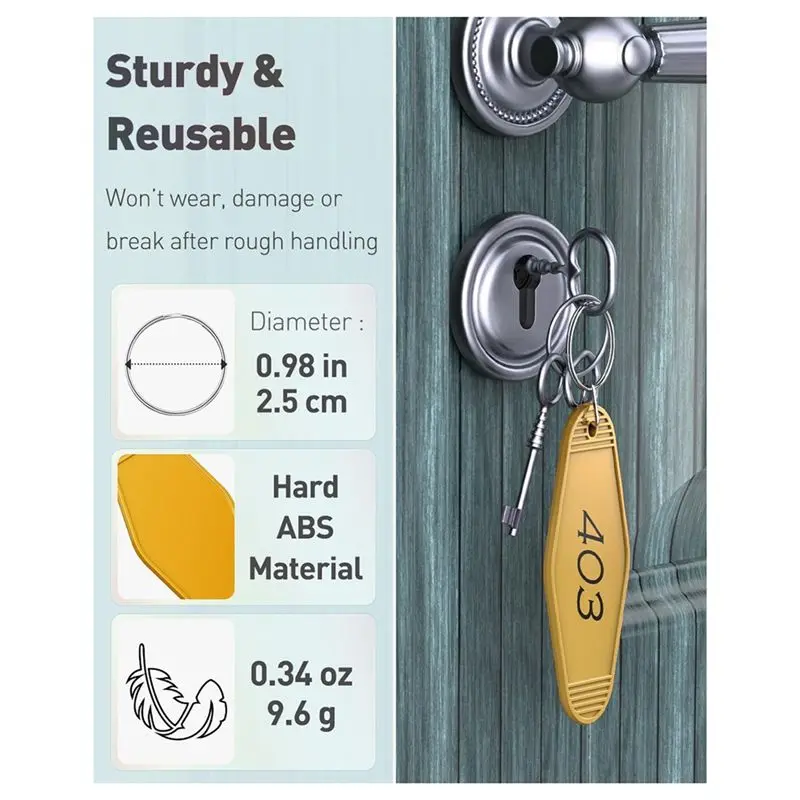 

ABRE-60 Pcs Blank Hotel Keychain,Blank Motel Keychain, Plastic Rhombus Keychain,Colorful Vintage Key Tags Labels For Keychain