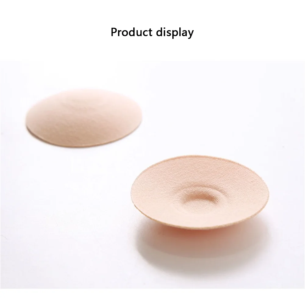 Reusable Breast Pasties Stickers Cotton Nipple Stickers Intimates Accessories Breathable Chest Patch 1pair Non-sticky Chest Pad