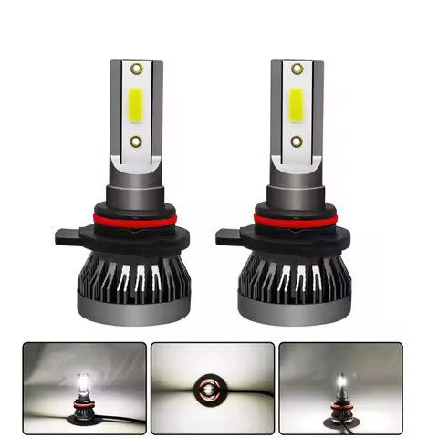 2PCS/pair Mini Lights Auto H7 LED H4 Bulb H3 H8 H9 H11 9005 9006 9012 6000LM Car Headlight H1 6000K Auto Fog Light 12V LED Bulb