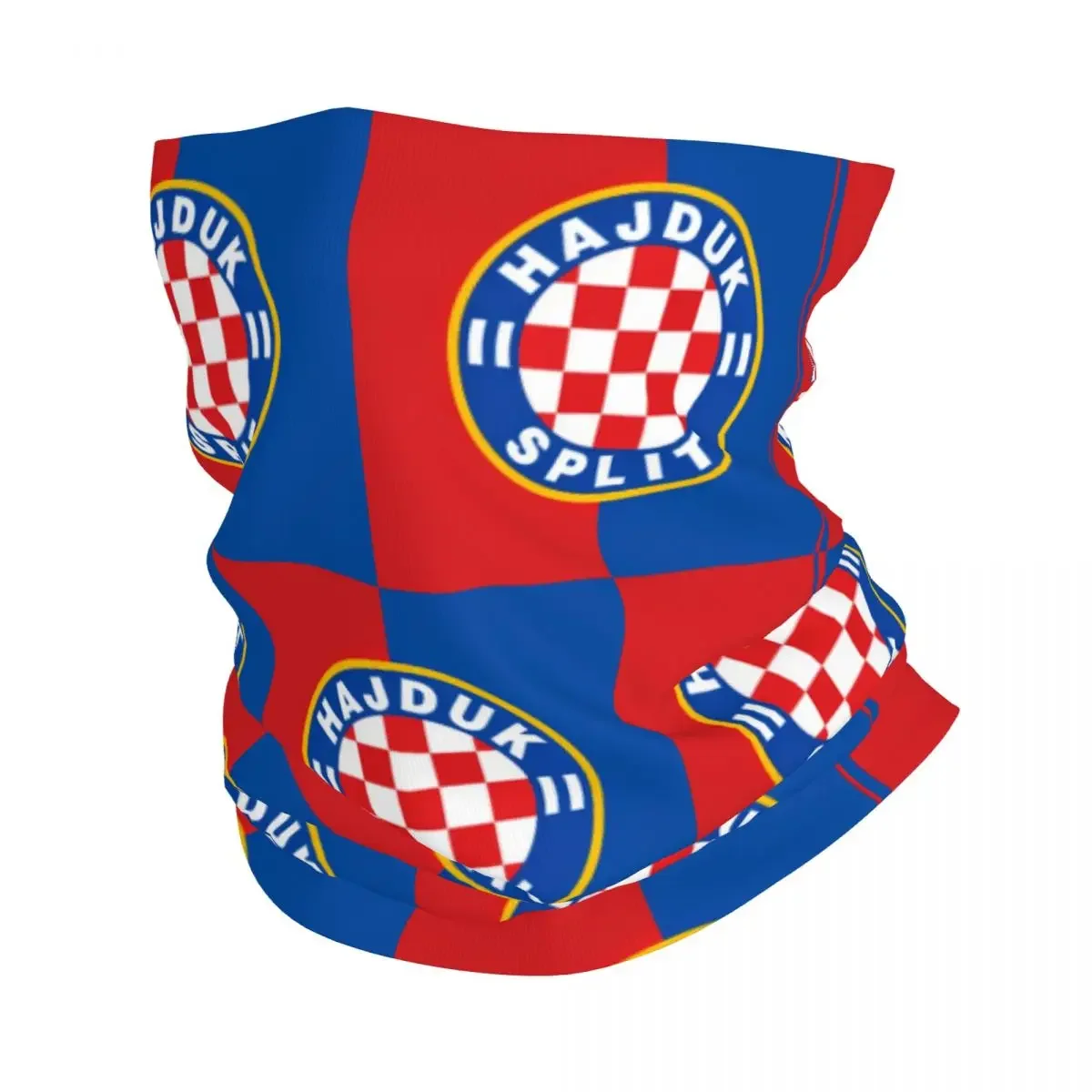 Croatia Gnk Dinamo Zagreb Bandana Neck Cover  Sport Logo Soccer Balaclavas Wrap Scarf Multifunctional Headband Fishing Washable