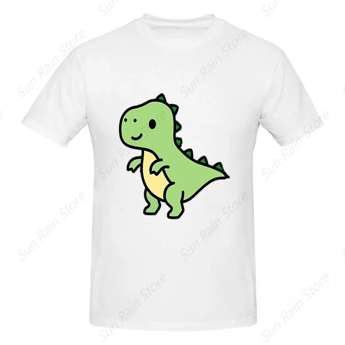 T. Rex Bucket T-Shirt for Men Cotton Plus Size T Shirts Men's Short Sleeve Crew Neck Summer Clothes Tops S-6XL