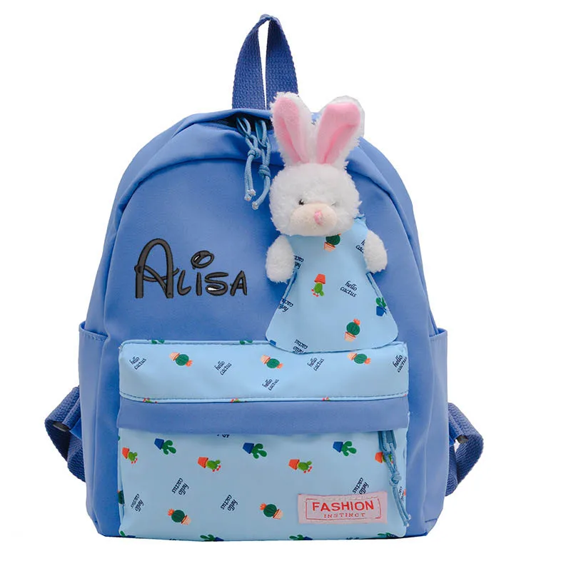 Mochila de animales de peluche de conejo para niños pequeños, juguetes para niños pequeños, Mini osos de peluche, mochila preescolar, regalo de cumpleaños