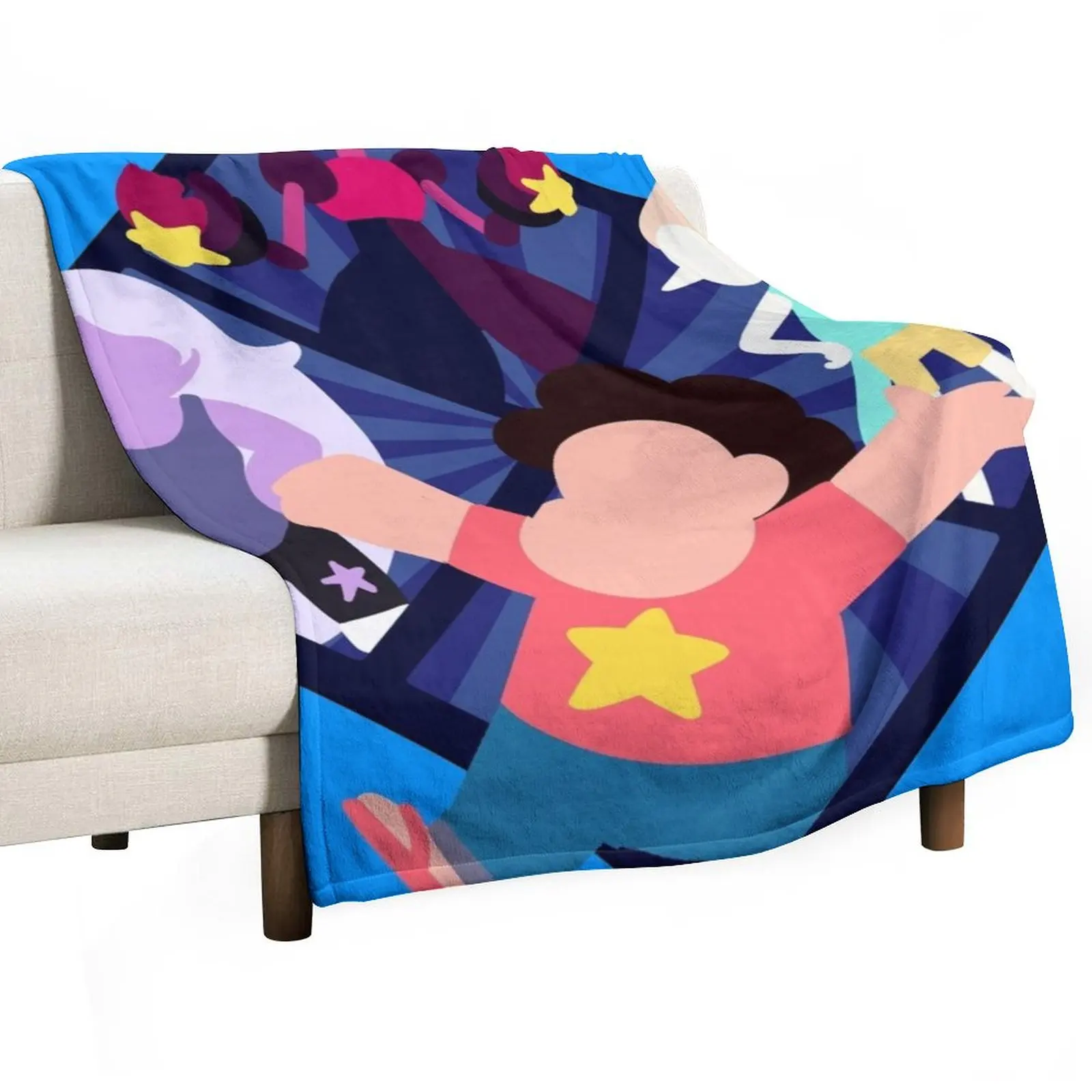

steven universe 4 Throw Blanket Hairy Kid'S Bed Fashionable Luxury Thicken Blankets