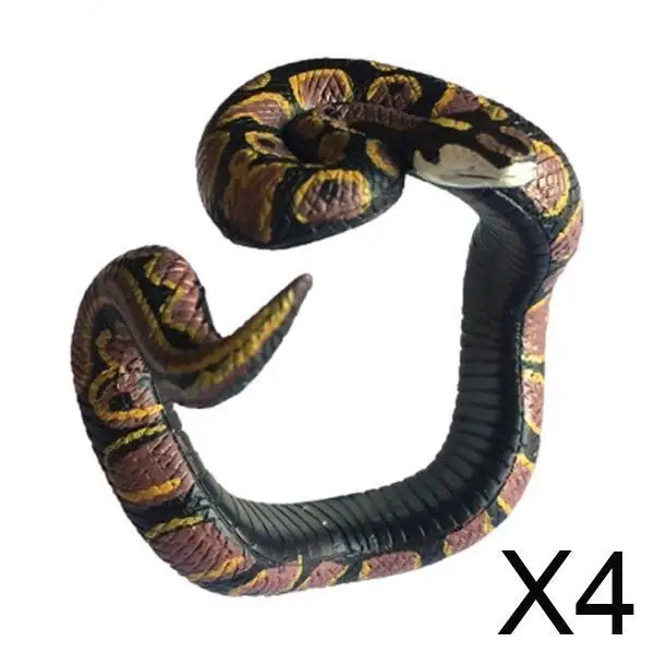 

Simulation Snake Bracelet Realistic Animal Model Plastic Toy Prank Wristband for Halloween Party Fun