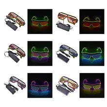 LED Neon Glow Party Glasses #4