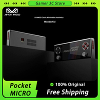 AYANEO Pocket MICRO Game Console 3.5Inch IPS 960*640 Resolution Screen Aluminum Alloy Frame Customized Handheld Game Consoles