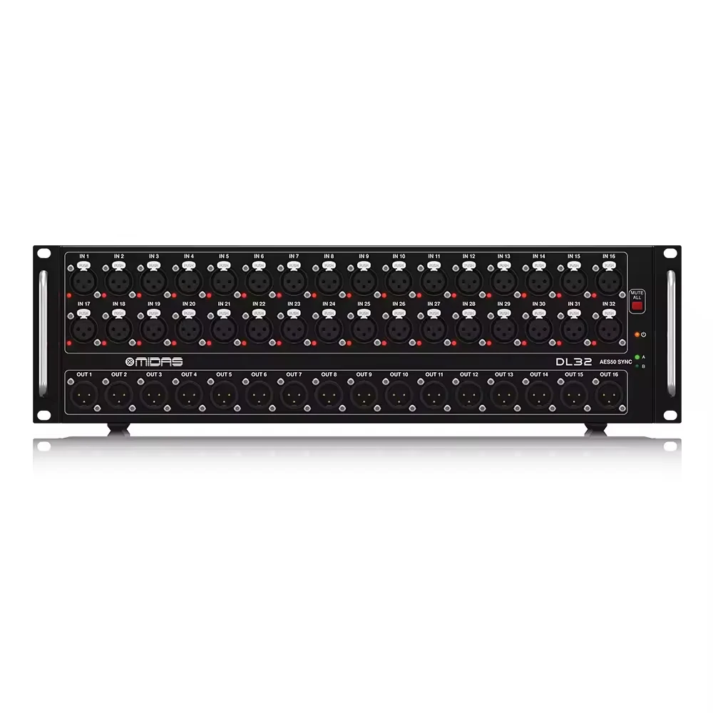 

Midas M Series Digital Mixing Console DL32 Stage Box 32 Channels For Line Array Speaker System