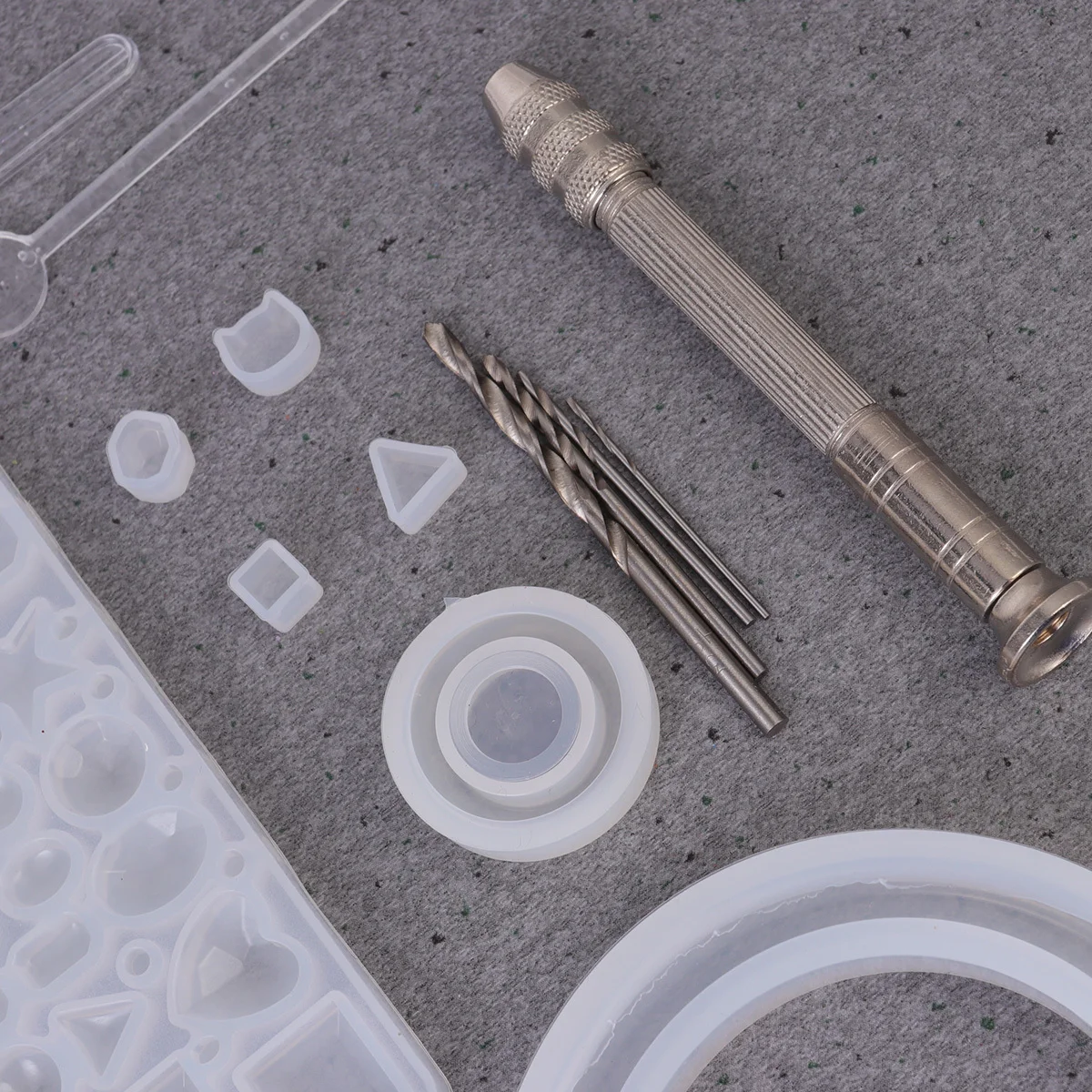 

83Pcs Water Drop Crystal Resin Tools Set Silicone Jewelry Molds for DIY Earrings Necklace Pendants Bracelet Making Supplies