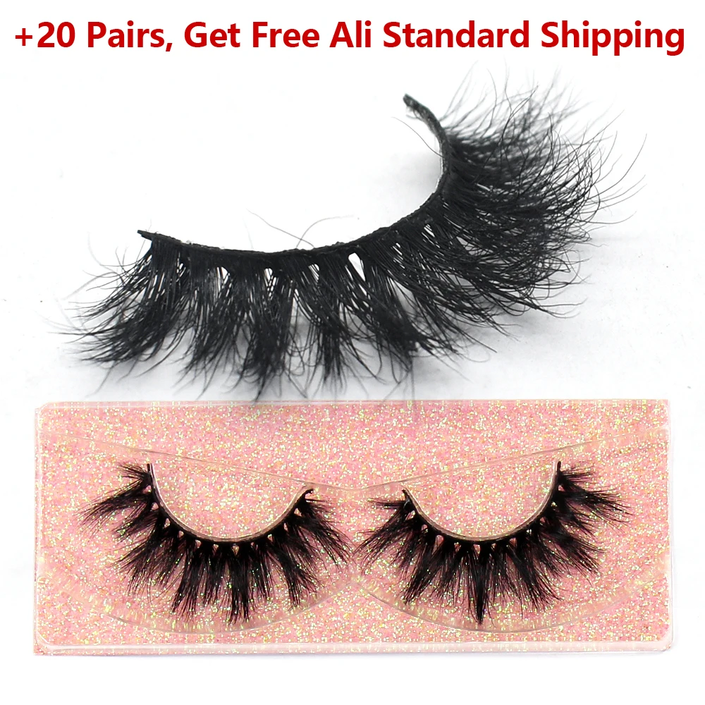 Dropshipping Soft Strip Eye Lashes Fluffy Thick 3D Mink Lashes Extension Natural Mink False Eyelashes High Volume Fake Lashes