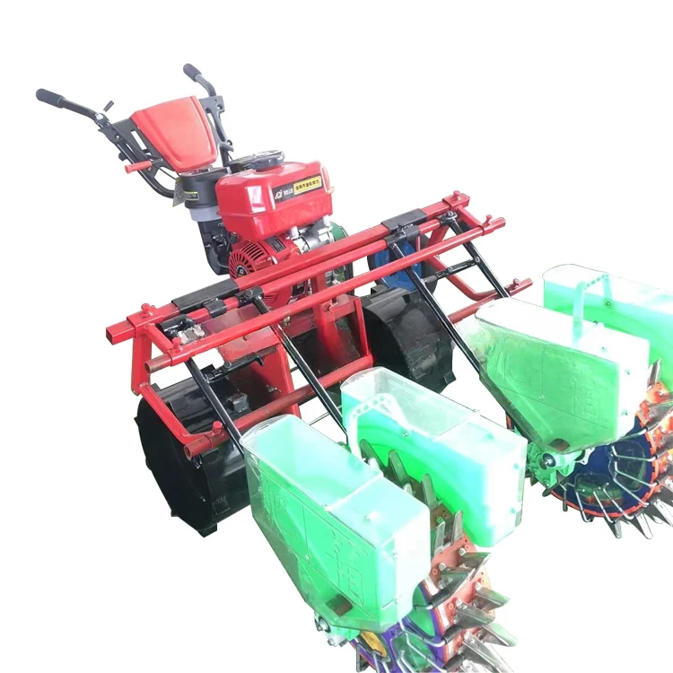 

The Best Price for 6HP Gasoline Seeder 2 Row Corn Soybean Peanut Planter Small Seeder NEW