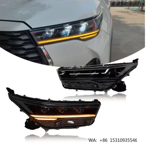 New Modified Xiongjun LED Car Headlight for Innova 2023-2024 Front Light Sport Dynamic Accessories