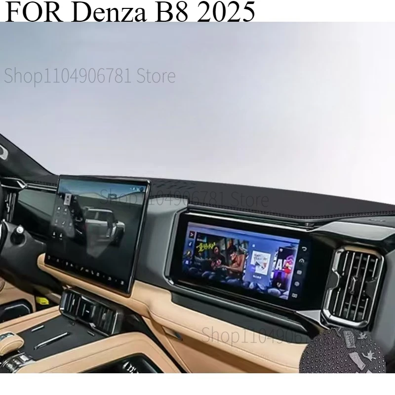 FOR Denza B8 2025 Car Dash Mat Dashmat Dashboard Mat Cover Sun Shade Dash Board Cover Carpet  Accessories