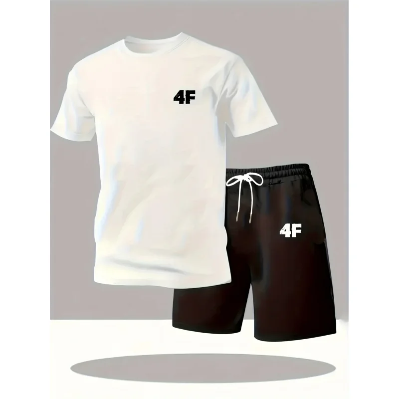 

2026 Essentials for Men in Spring and SummerRandom PrintingTShirt + Fashionable shorts made of comfortable and breathable fabric