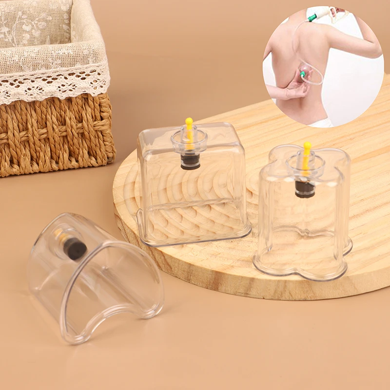 Vacuum Cupping Massage Jar Cans Chinese Medicine Physiotherapy Anti-Cellulite Suction Cups Body Massager Healthy Care