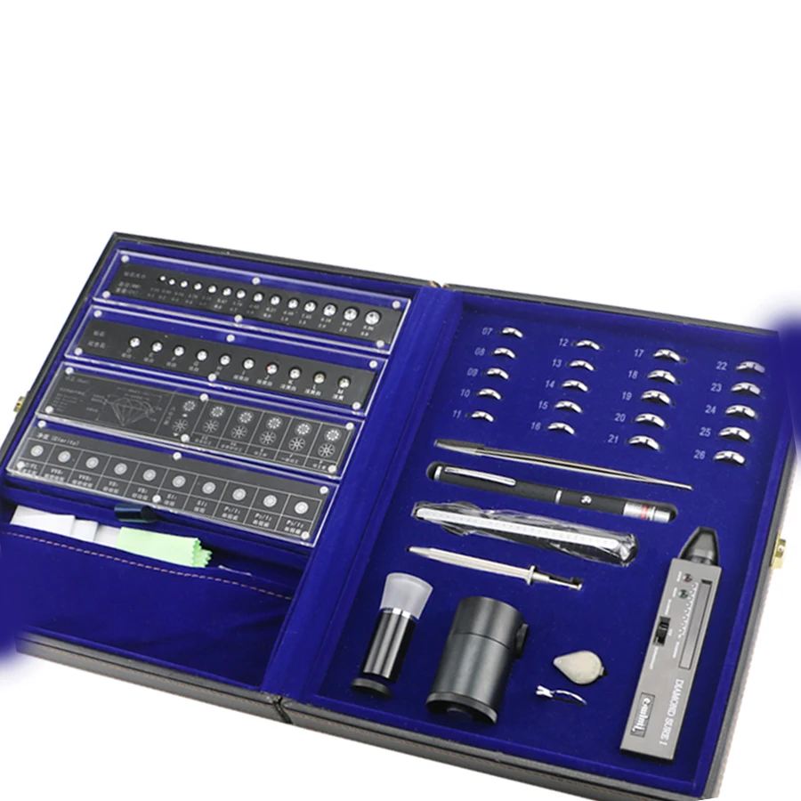 Jewelry Tools Diamond Testing Sets Professional Diamond Identification Test Kit