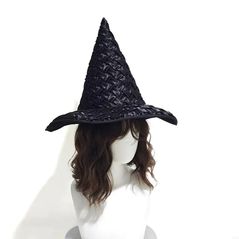 2025 Nouveau design torsadé unique chapeau fête d'Halloween polyester unisexe pour les enfants adultes