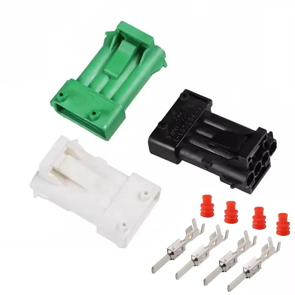 4 Pin auto waterproof connectors male or female 1618R0 Oxygen O2 Lambda Probes Sensor plug 185001-6 144998-6 For Peugeot Citroen