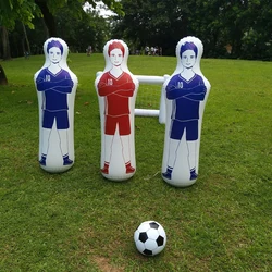 Inflatable Punching Bag Soccer Dummy Defender Training Mannequin Football Practice Tumbler for Home Exercise for Children Adults