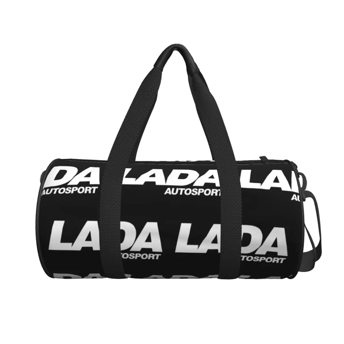 

Логотип Lada Autosport (белый) Большая спортивная сумка Водонепроницаемая дорожная сумка Duffle Сумки Сумка для фитнеса