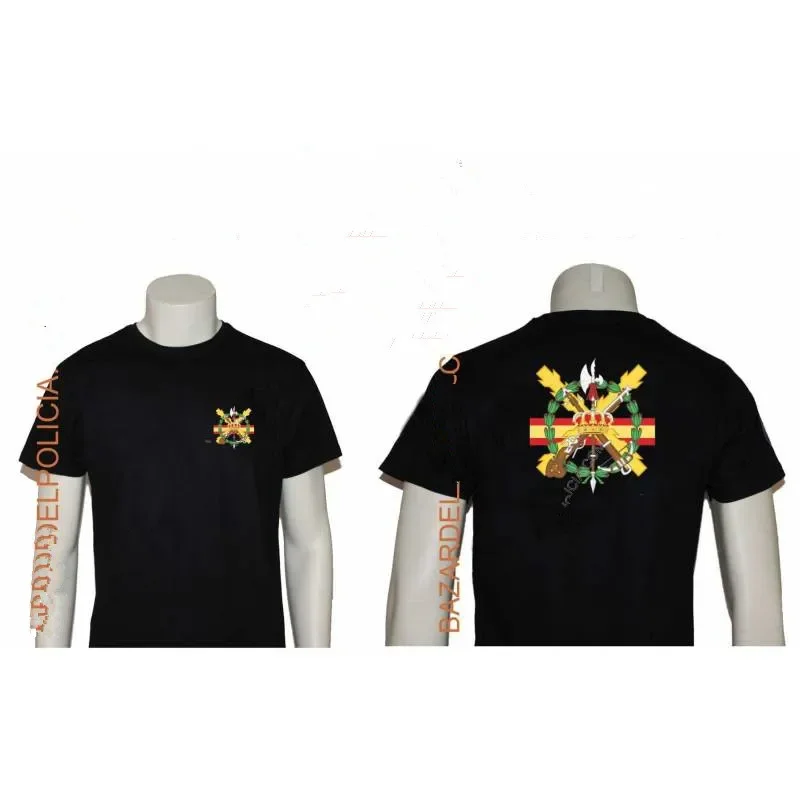 

CAMISETA ESCUDO LA LEGIÓN CUARTEL GENERAL Men T-Shirt Short Sleeve Casual 100% Cotton O-Neck Summer Shirts