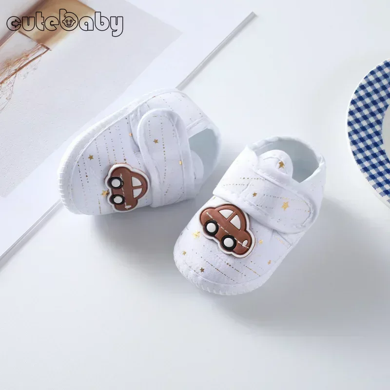 Baby Girl Shoes First Walkers Lace Floral Newborn Baby Shoes Princess Infant Toddler Baby Shoes for Boys Flats Soft Prewalkers