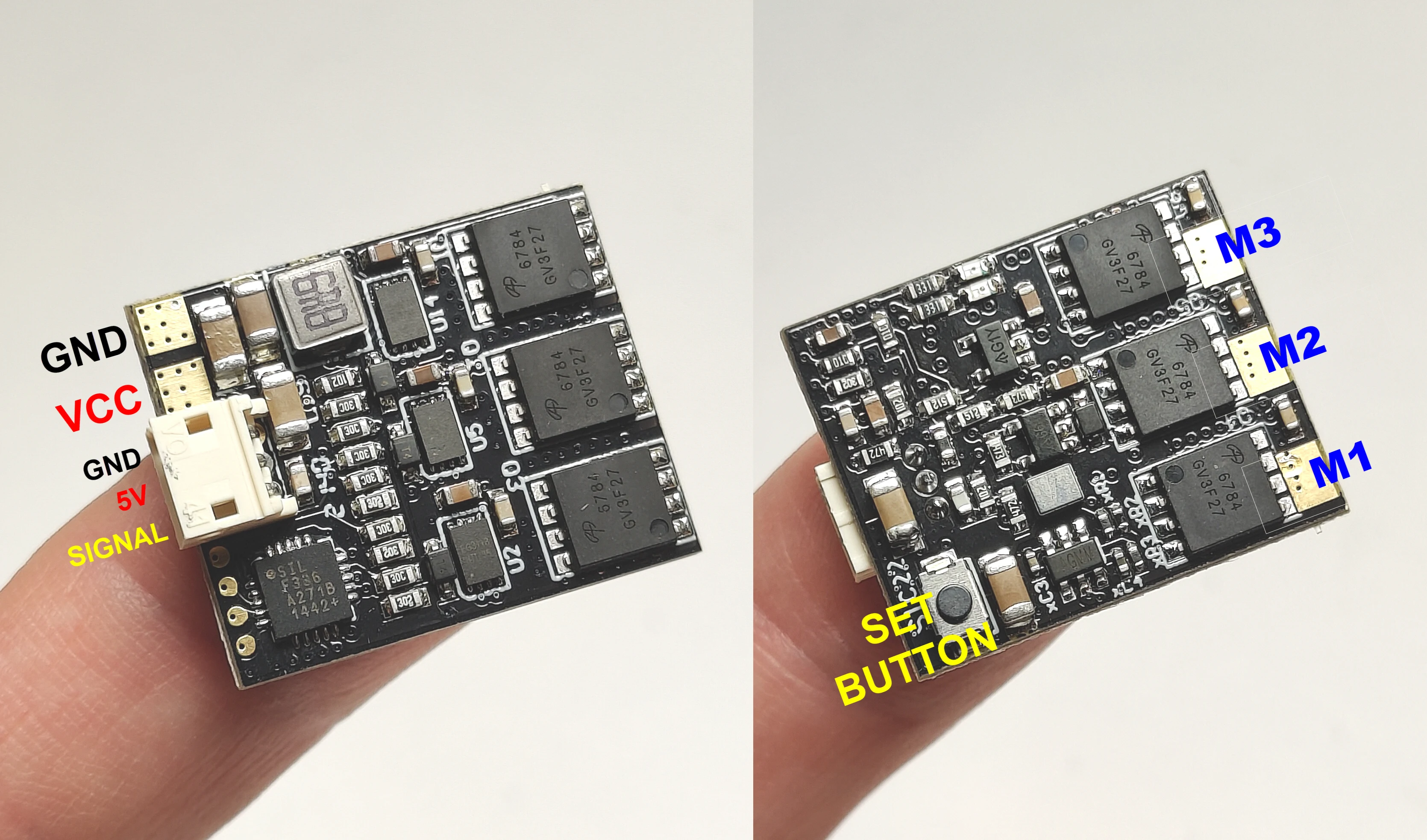 DasMikro 18A Micro Brushless ESC 5-8.4V Input For PN Racing AWD micro RC Car