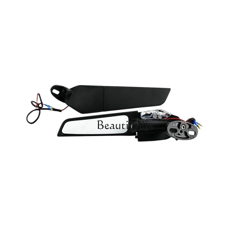 

Motorcycle rearview mirror sports car modified universal mirror fixed wind wing R3 R25 R15V3