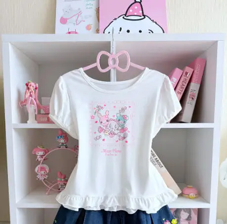 Mezzopiano Japanese Teenage Girl Dress Replica Vintage T-shirt Top