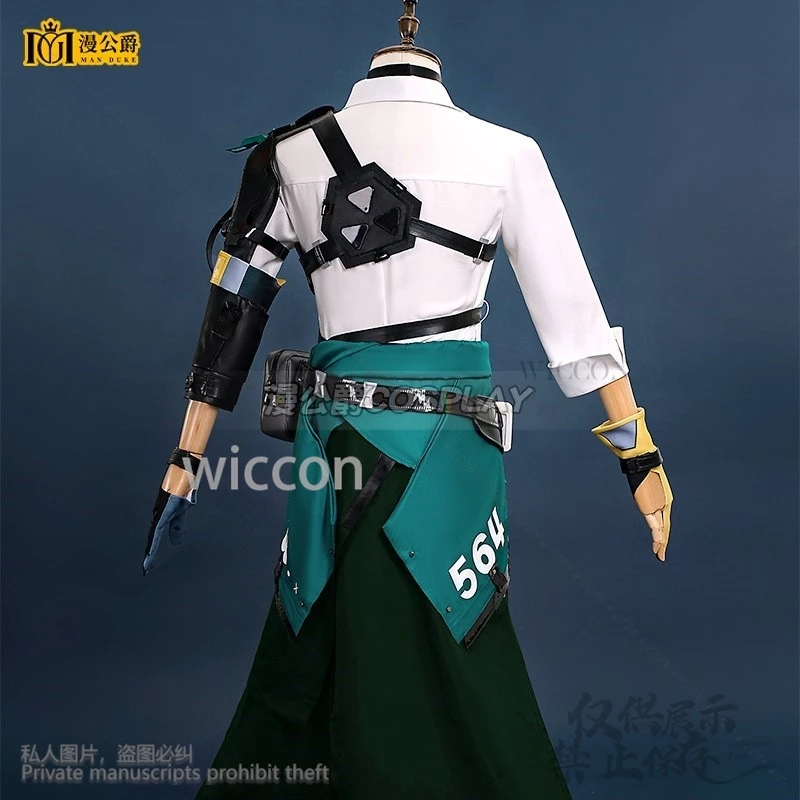 Harumasa Cosplay Game Zenless Zone Zero Cosplay Uniform Headband Choker Props Wigs Halloween Christmas Party For Women Men Cos