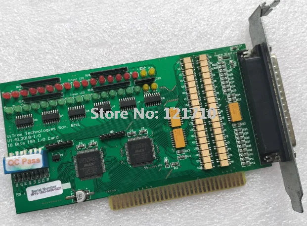 

Плата промышленного оборудования ViTrox VT-EL3018-I/O 18-битная карта ввода-вывода ISA