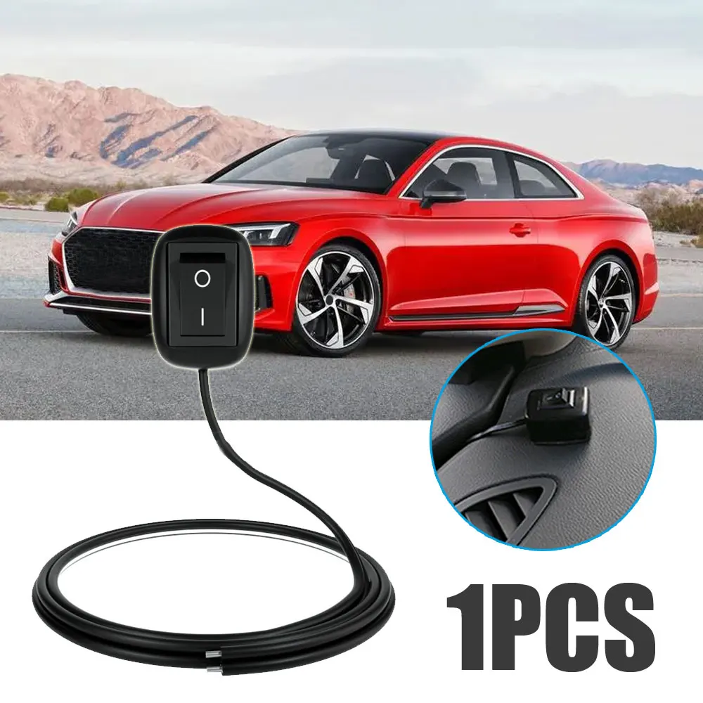 

Universal Car Switch Paste Type Toggle Switch with Cable 100cm DC 12V for Fog Ring Drive Lights Neon Lights Car Accessories