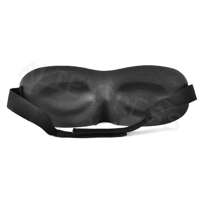 1 Pcs Soft Blackout Eye Cover Sleeping Aid Travel Eyeshade 3D Shading Blindfold Eyepatch Block out Light for Better Sleep
