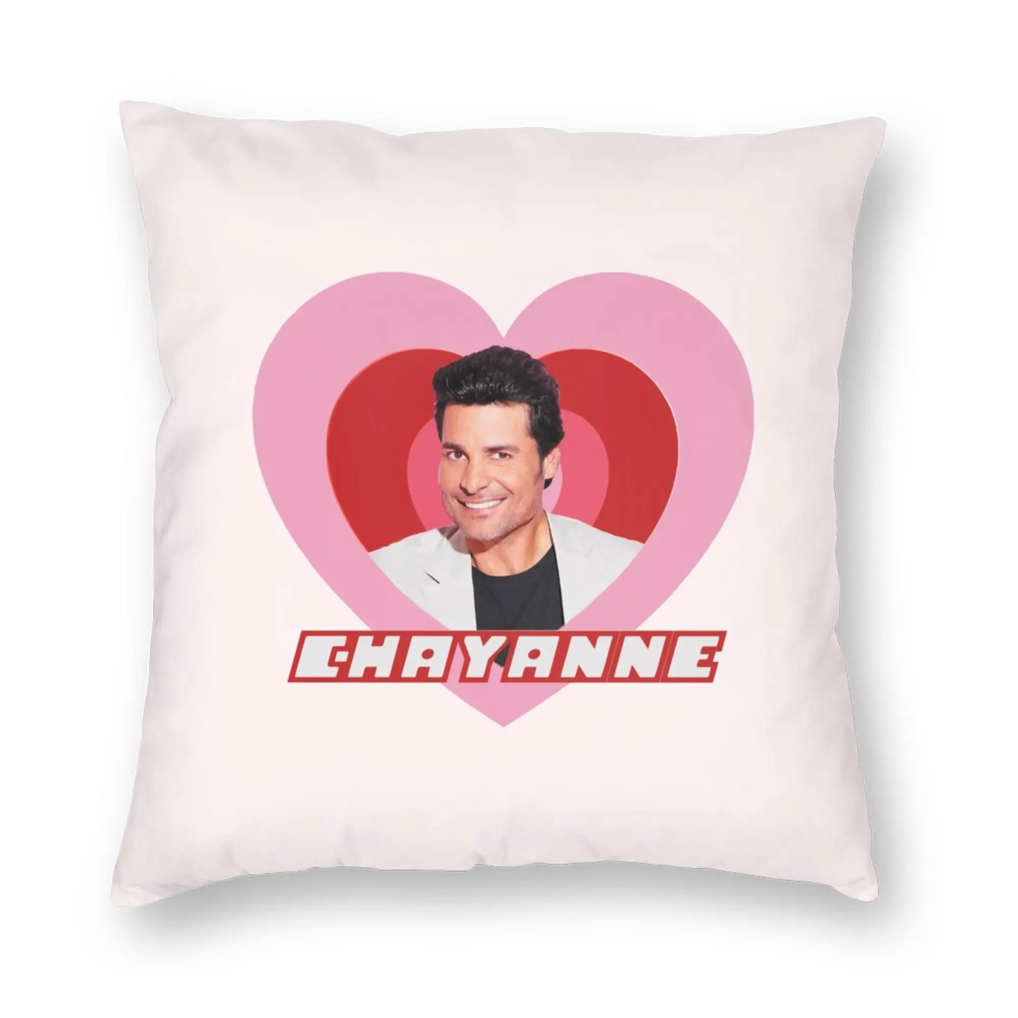 Modern Chayanne Latin Pop Singer Cushion Cover Velvet Dance With Me Actor Pillow Case Living Room Decoration