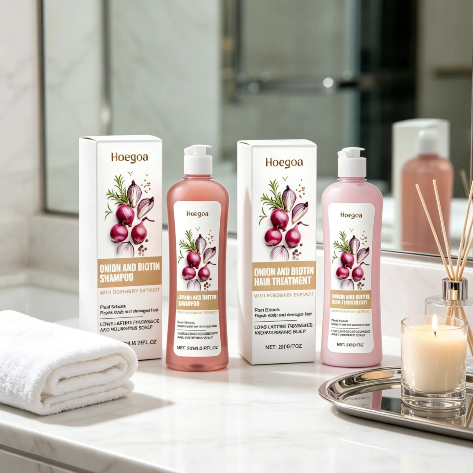Hoegoa Onion Biotin Shampoo Co - Hair Care Natural Products ulasan dan harga