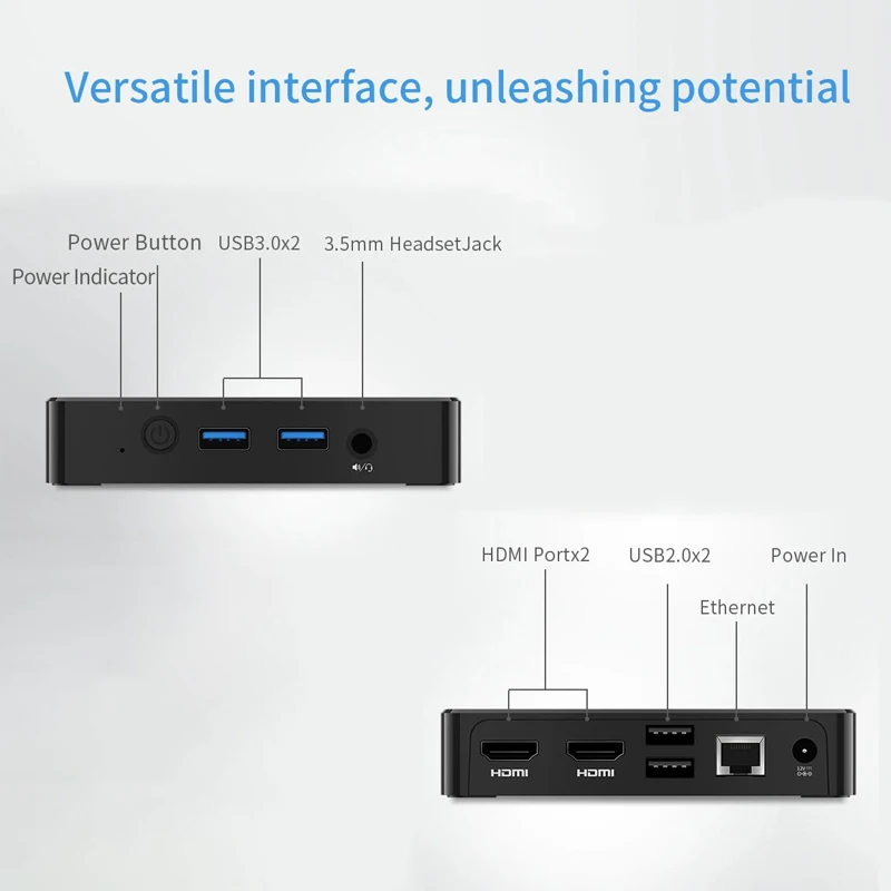 Bmax mini pc b1 mini 8gb ram 128gb rom windows 11 pro n4000 micro computador de mesa banda dupla wifi mini pc negócios mini desktop