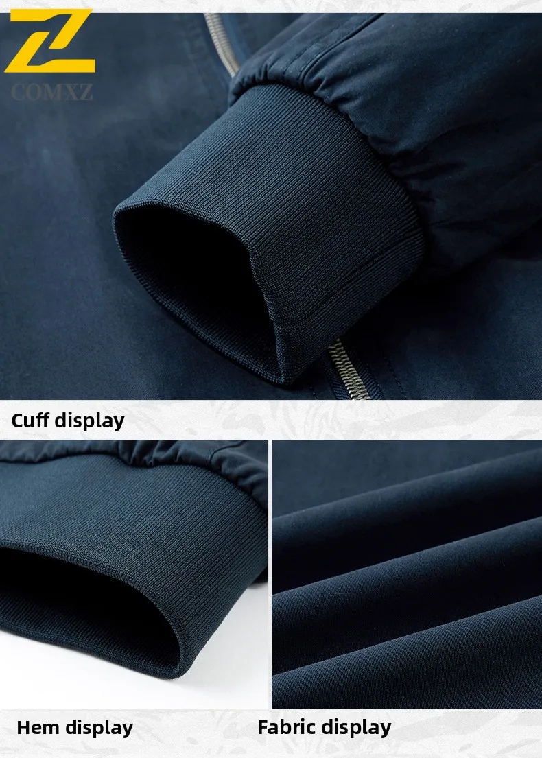 남성 재킷 2025 신상 슬림 트렌디 다용도 편안한 루즈핏 워크웨어 플라이트 재킷 아웃도어 가을 남성 지퍼 재킷