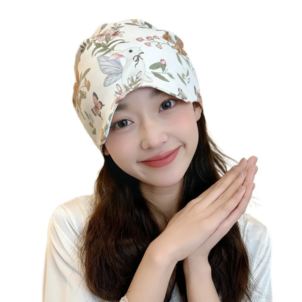 

Дышащая послеродовая шапочка 2-в-1: многофункциональный головной убор для рожениц, ветрозащитная, комфортная женская шапочка для сна