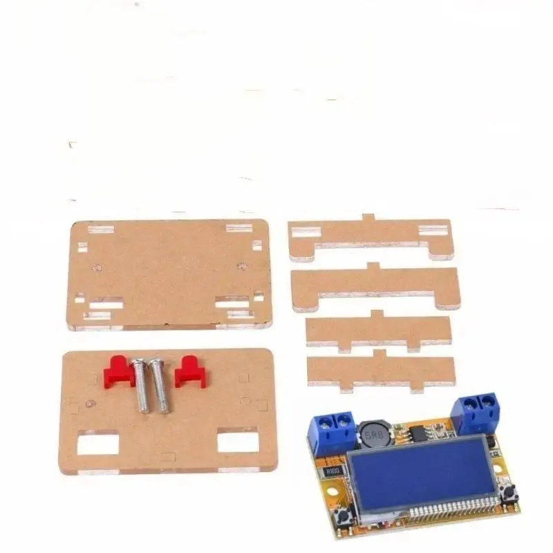 3A Adjustable Step Down Converter Dual Display DC-DC 5-23V to 0-16.5V Power Supply for Mobile Phone Repair Work
