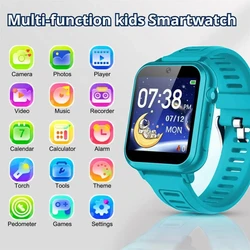 2024 smart watch Kids Waterproof Children Game Watch  Fashion Sport Bracelet Girls Boys Watches Silicone Smart Touch Screen