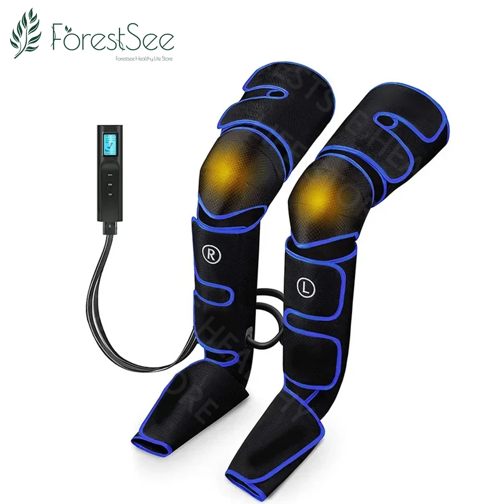 

Electric Leg Muscle Relaxer 6 modes Air Compression Recovery Boot Lymph Release Relieve Foot Fatigue Heating Leg Massager