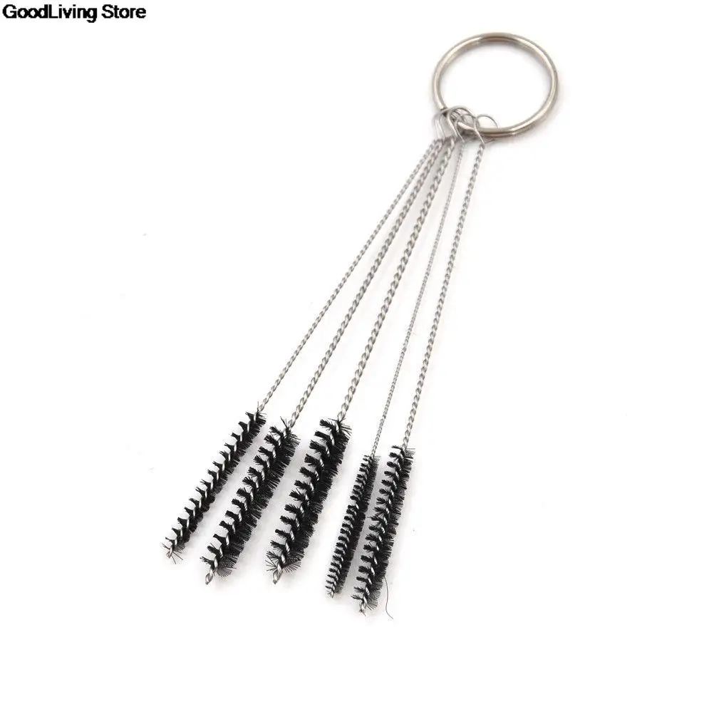 11Pcs /set Stainless steel Airbrush Spray Gun Nozzle Cleaning Kit Needle & Brush Set Repair Tool