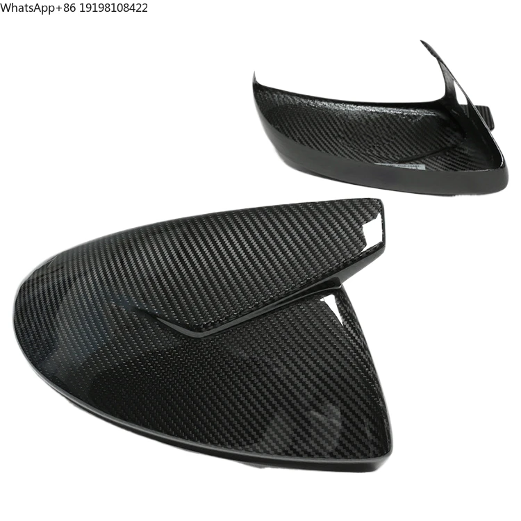 

High Quality Real Dry Carbon Fiber Rearview Mirror Suitable for Audi A6 S6 Rs6 A7 S7 Rs7 A8 S8 C8 Abt
