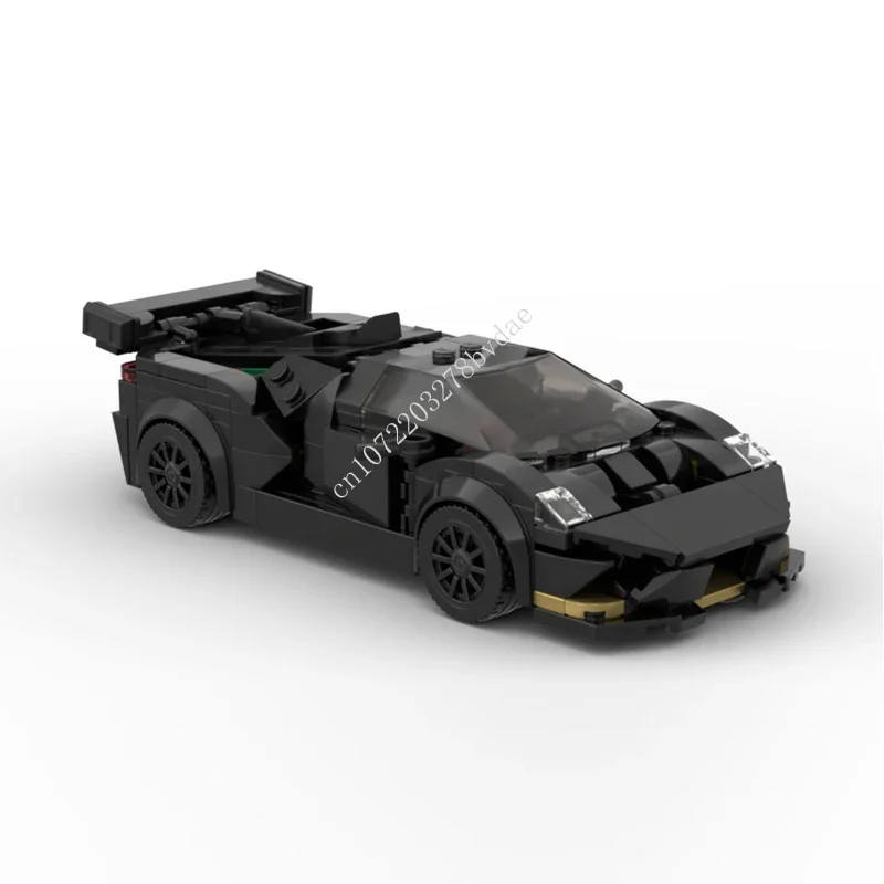 318PCS MOC Speed Champions Lamborghinied Sportscar Model Building Blocks Technology Bricks DIY Creative Assembly Kids Toys Gifts